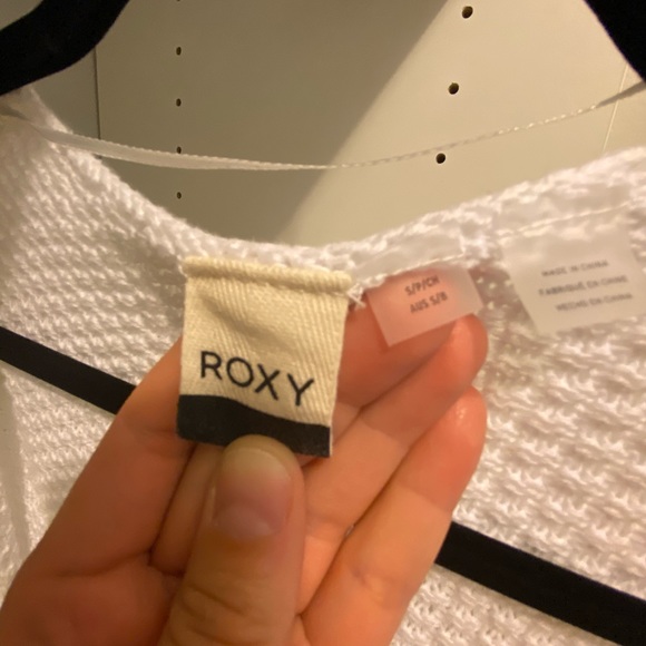 Roxy Women's Skippin The Line Cardigan - White - Picture 6 of 6